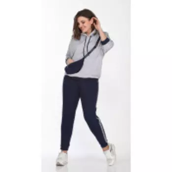 Костюм Lady Secret-2702 В цвете: Синий, Серый; Размеры: 50,52,54