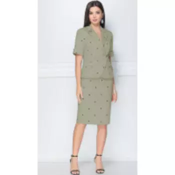 Костюм LeNata-32117/2 В цвете: Зеленый; Размеры: 50,52,48,54,44