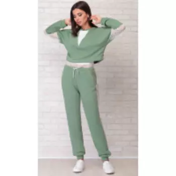 Костюм LIMO-10026 В цвете: Зеленый; Размеры: 46,44,42