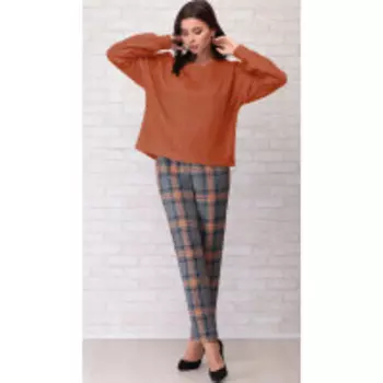 Костюм LIMO-10029/1 В цвете: Оранжевый, Разноцветный; Размеры: 46,48,44