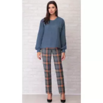 Костюм LIMO-10029 В цвете: Синий, Разноцветный; Размеры: 46,48,44