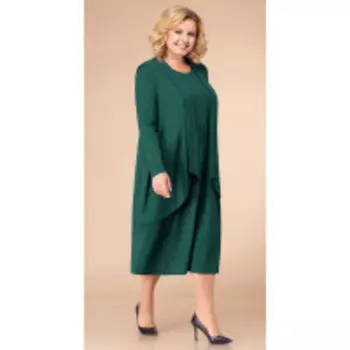 Костюм Линия-Л-1742/1 В цвете: Зеленый; Размеры: 60,64