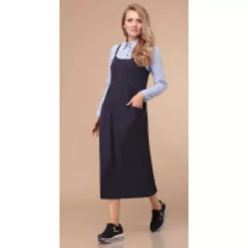 Костюм Линия-Л-А-1755 В цвете: Синий; Размеры: 46,48,44