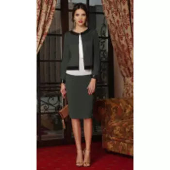 Костюм Lissana-3240 В цвете: Зеленый; Размеры: 50,46,48,42