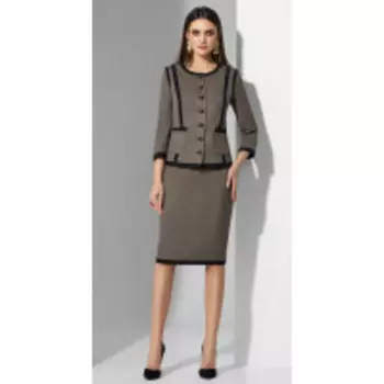 Костюм Lissana-3555/1 В цвете: Бежевый; Размеры: 50,52,48