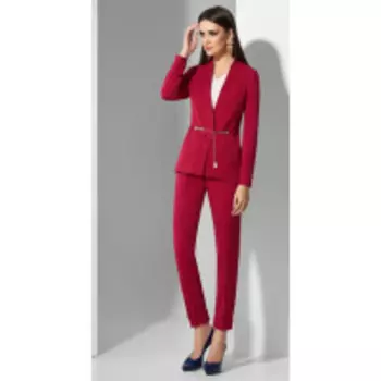 Костюм Lissana-3626/1 В цвете: Красный; Размеры: 46,44,42