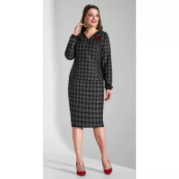 Костюм Lissana-3731 В цвете: Черный, Серый; Размеры: 50,52