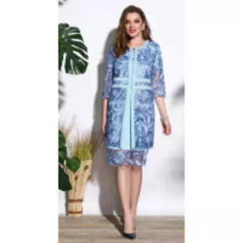 Костюм Lissana-3734 В цвете: Синий; Размеры: 50,52,48