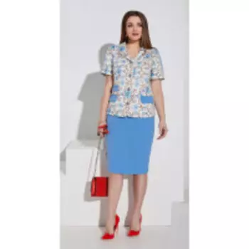 Костюм Lissana-3986 В цвете: Голубой; Размеры: 52