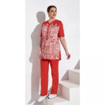 Костюм Lissana-4007/1 В цвете: Красный; Размеры: 56,58,54