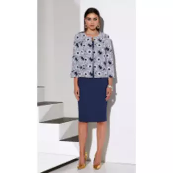 Костюм Lissana-4082 В цвете: Синий; Размеры: 50,52,54