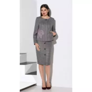 Костюм Lissana-4096 В цвете: Серый; Размеры: 46,44