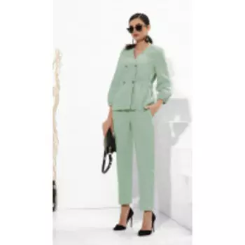 Костюм Lissana-4216/2 В цвете: Зеленый; Размеры: 46,44,42