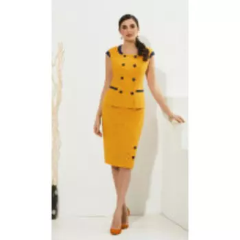 Костюм Lissana-4230/1 В цвете: Желтый; Размеры: 50,46,48