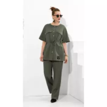 Костюм Lissana-4279/2 В цвете: Зеленый; Размеры: 56,52,54