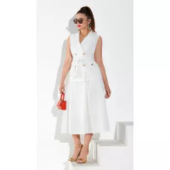 Костюм Lissana-4288 В цвете: Белый; Размеры: 50,46,48