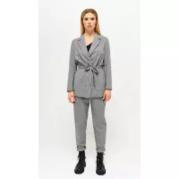 Костюм Люше-2574Б В цвете: Серый; Размеры: 56,58,50,52,46,48,54,44