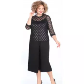 Костюм Matini-11362 В цвете: Черный; Размеры: 56,52,54