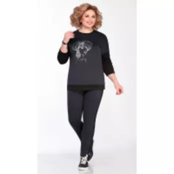 Костюм Matini-11390 В цвете: Черный; Размеры: 56,52,54