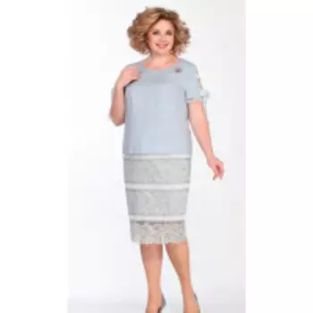 Костюм Matini-11404 В цвете: Голубой; Размеры: 52,54