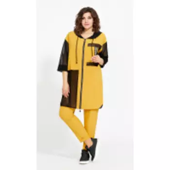 Костюм Мублиз-534 В цвете: Желтый, Оранжевый, Разноцветный; Размеры: 50,52,48