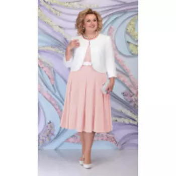 Костюм Ninele-1178/1 В цвете: Белый, Розовый; Размеры: 56,58,60,50,52,48,54