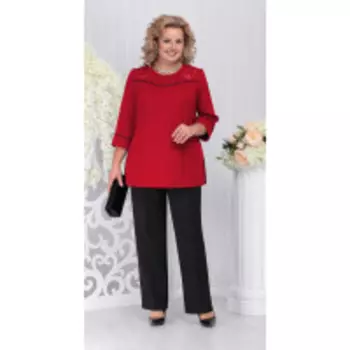 Костюм Ninele-2218/1 В цвете: Красный, Черный, Разноцветный; Размеры: 56,58,60,62,64