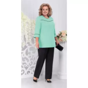 Костюм Ninele-2218/4 В цвете: Черный, Зеленый, Разноцветный; Размеры: 56,58,60,62,64