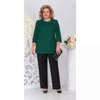 Костюм Ninele-2218 В цвете: Черный, Зеленый, Разноцветный; Размеры: 56,58,60,62,64