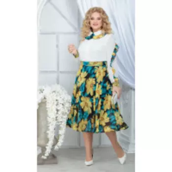 Костюм Ninele-2284/1 В цвете: Белый, Разноцветный; Размеры: 56,58,60,62,50,52,48,54