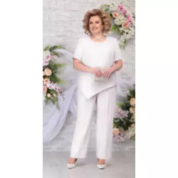 Костюм Ninele-3201/6 В цвете: Белый; Размеры: 56,58,60,62,50,52,48,54