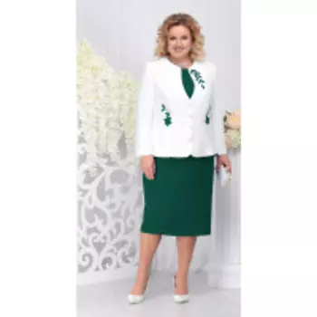 Костюм Ninele-5724/2 В цвете: Зеленый; Размеры: 58,60,62,64,66