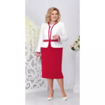 Костюм Ninele-5728/2 В цвете: Красный, Белый, Разноцветный; Размеры: 56,58,60,62,54