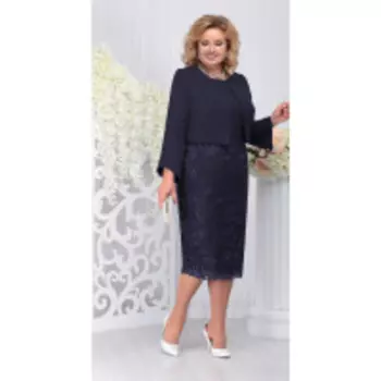 Костюм Ninele-5744/7 В цвете: Синий; Размеры: 56,58,60,52,54