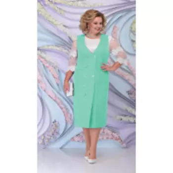Костюм Ninele-7303/5 В цвете: Зеленый; Размеры: 56,58,60,62,52,54