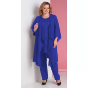 Костюм Novella Sharm-2893-c В цвете: Синий; Размеры: 60,62