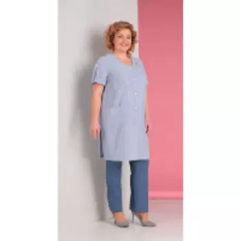 Костюм Novella Sharm-2977 В цвете: Синий, Голубой; Размеры: 60,62,64,66