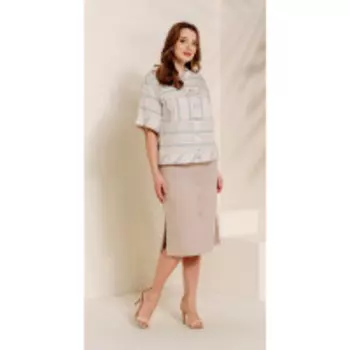 Костюм Olegran-779 В цвете: Бежевый; Размеры: 48