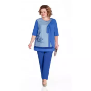 Костюм Pretty-1044 В цвете: Синий; Размеры: 56,58,60,62,64,66