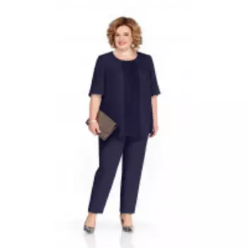 Костюм Pretty-1076/1 В цвете: Синий; Размеры: 56,58,60,62,64,66