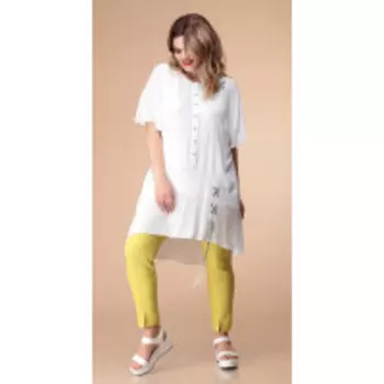 Костюм Romanovich-3-1834 В цвете: Белый, Желтый; Размеры: 56,52,54