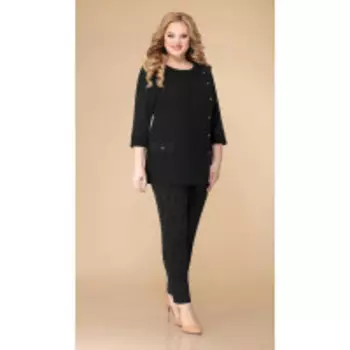 Костюм Svetlana Style-1551 В цвете: Черный; Размеры: 56,52,54