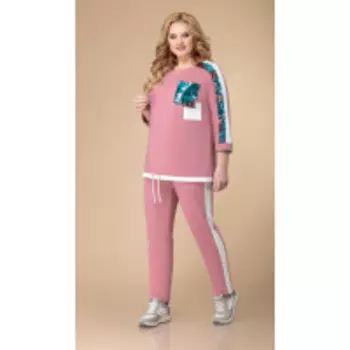 Костюм Svetlana Style-1552 В цвете: Розовый; Размеры: 56,52,54