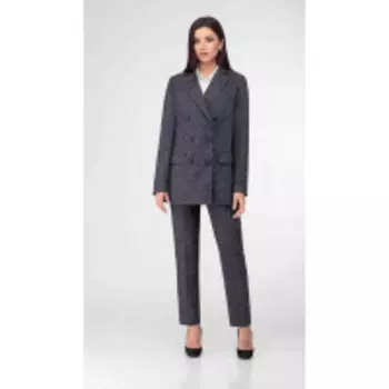 Костюм Swallow-324 В цвете: Серый; Размеры: 50,46,48