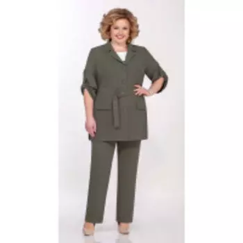 Костюм Теллура-Л-1491-3/2 В цвете: Зеленый; Размеры: 56,52,54