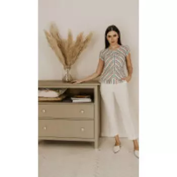 Костюм Temper-М328 В цвете: Белый; Размеры: 46,44,42