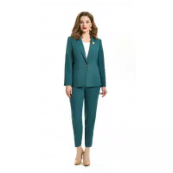 Костюм TEZA-1578 В цвете: Зеленый; Размеры: 56,58,60,62,64,50,52,48,54