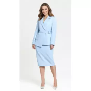Костюм TEZA-2399/1 В цвете: Голубой; Размеры: 56,58,60,50,52,46,48,54,44
