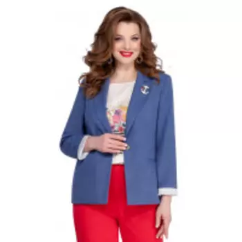 Костюм TEZA-643/1 В цвете: Синий; Размеры: 56,58,60,62,64,50,52,48,54