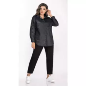 Куртка Anna Majewska-1399/2 В цвете: Синий; Размеры: 46,48